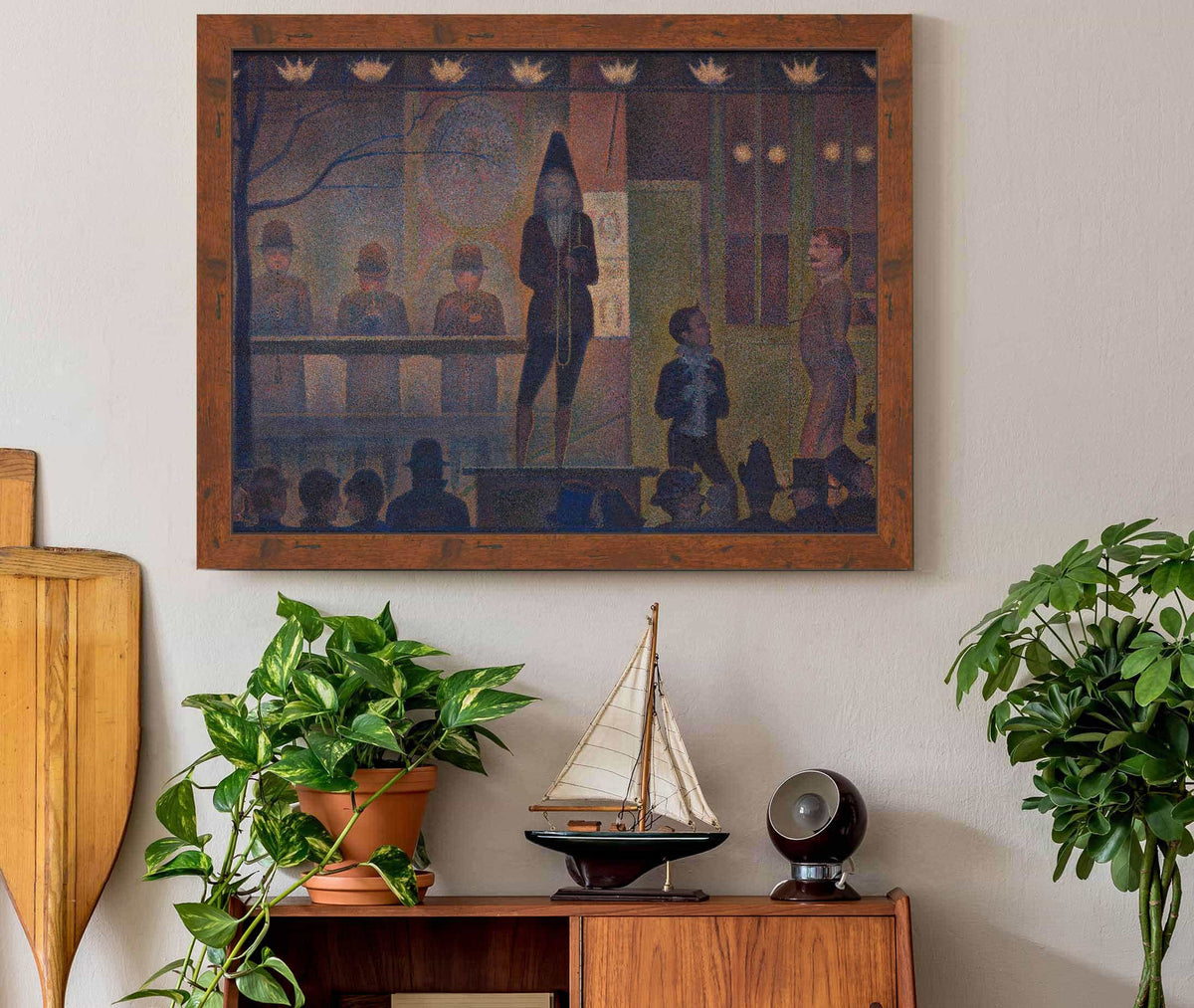 Circus Sideshow Parade De Cirque  by Georges Seurat