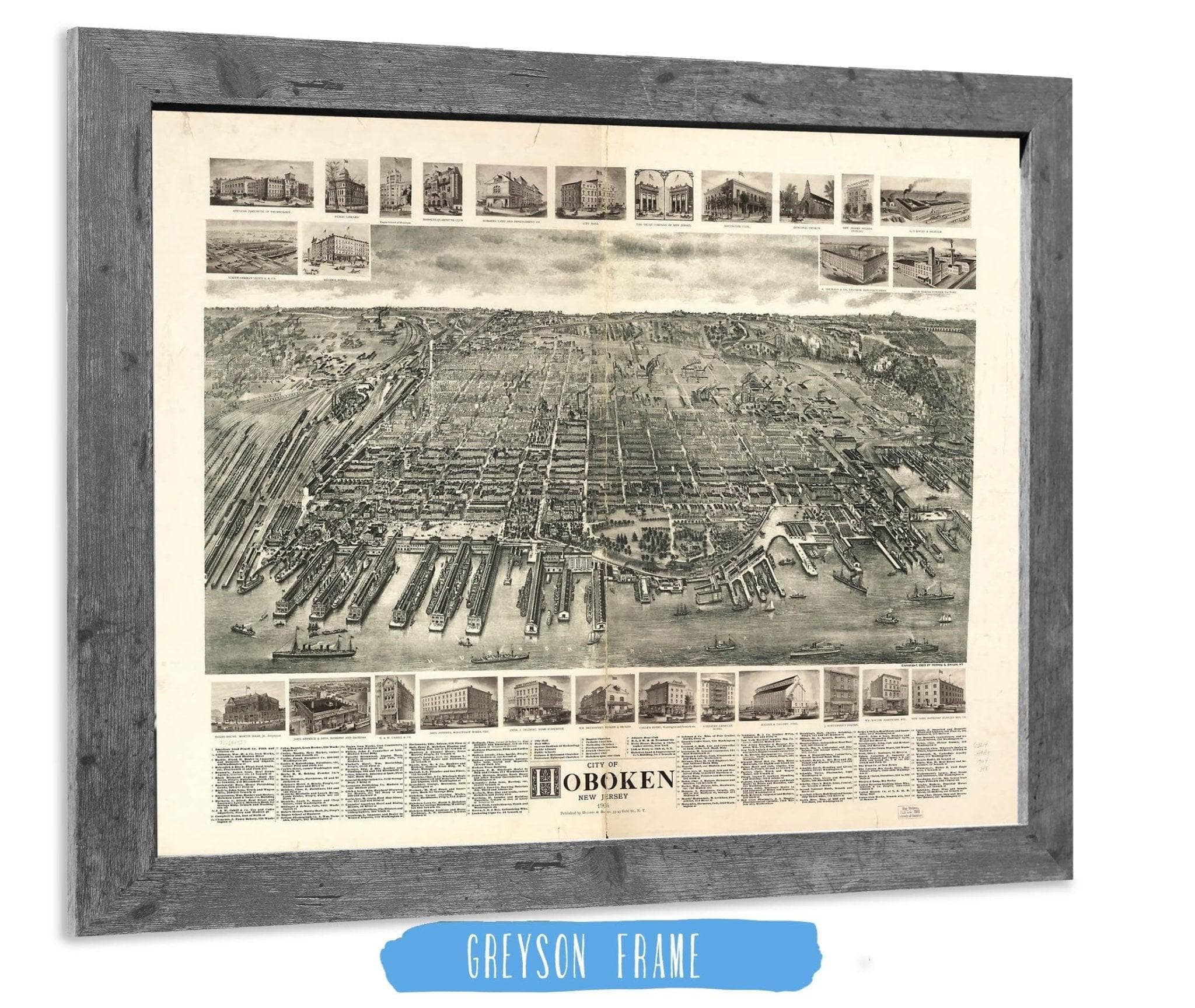 City Of Hoboken New Jersey 1904 State of New Jersey