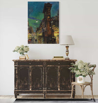 Cityscape by Konstantin Alexeevich Korovin