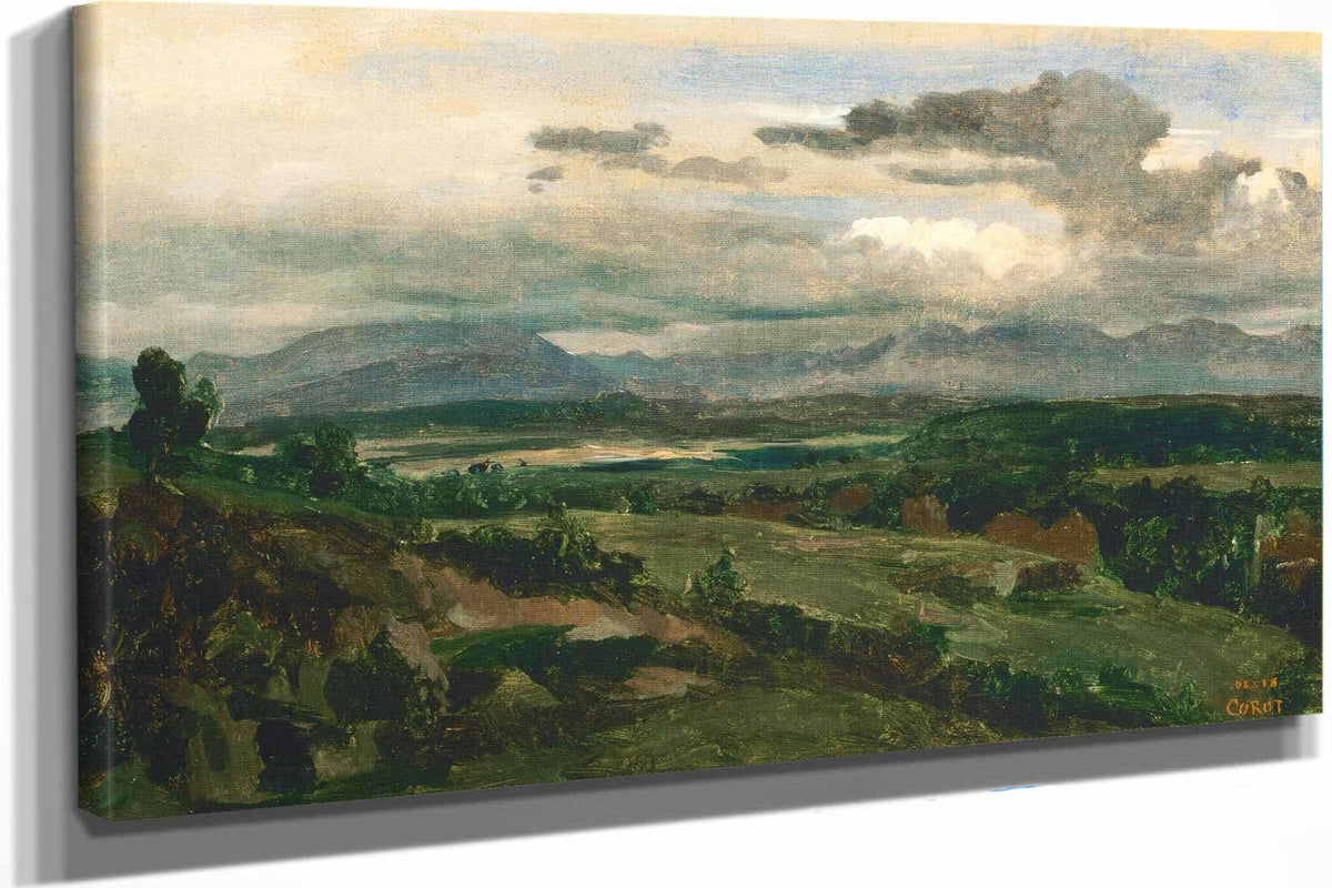 Civita Castellana by Jean Baptiste Camille Corot