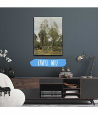 Clairiere Du Bois Pierre Aux Evaux Pres Chateau Thierry by Jean Baptiste Camille Corot