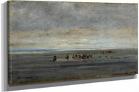 Clam Diggers   by Charles Francois Daubigny