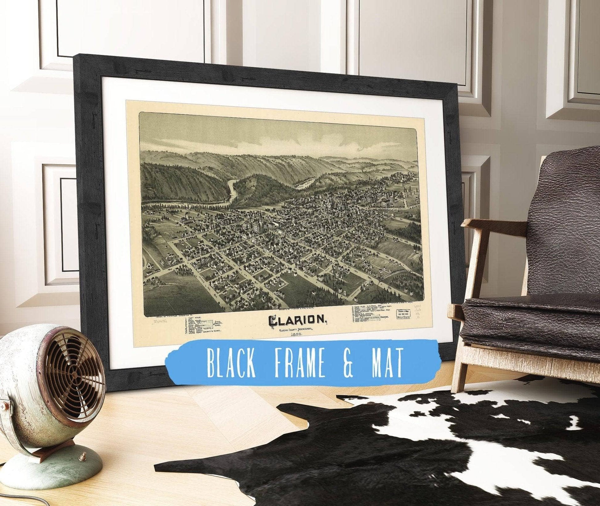 Clarion Clarion County Pennsylvania 1896 State of Pennsylvania