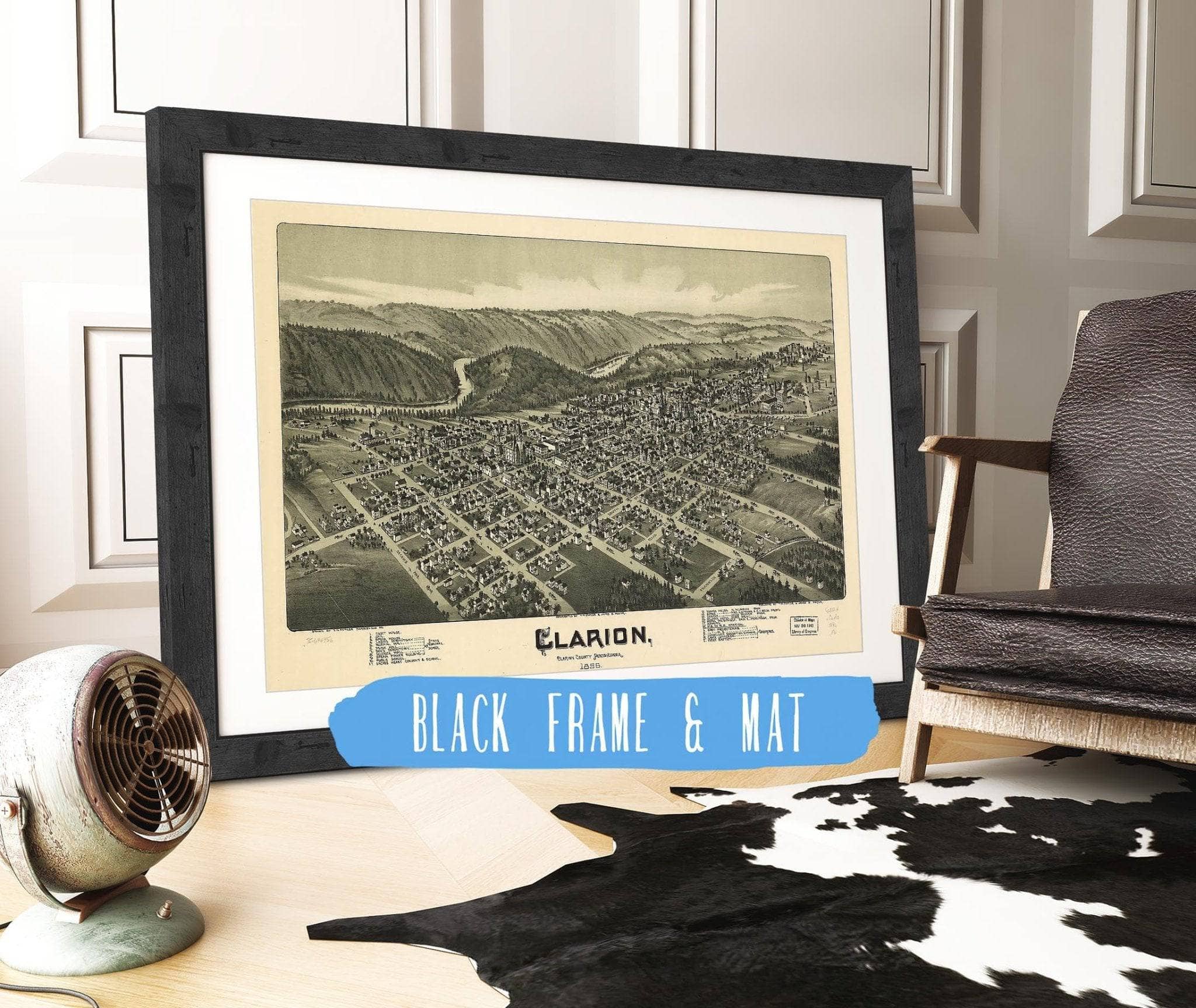 Clarion Clarion County Pennsylvania 1896 State of Pennsylvania