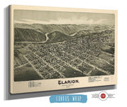 Clarion Clarion County Pennsylvania 1896 State of Pennsylvania