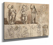 Classical Statuary  by Theodore Gericault