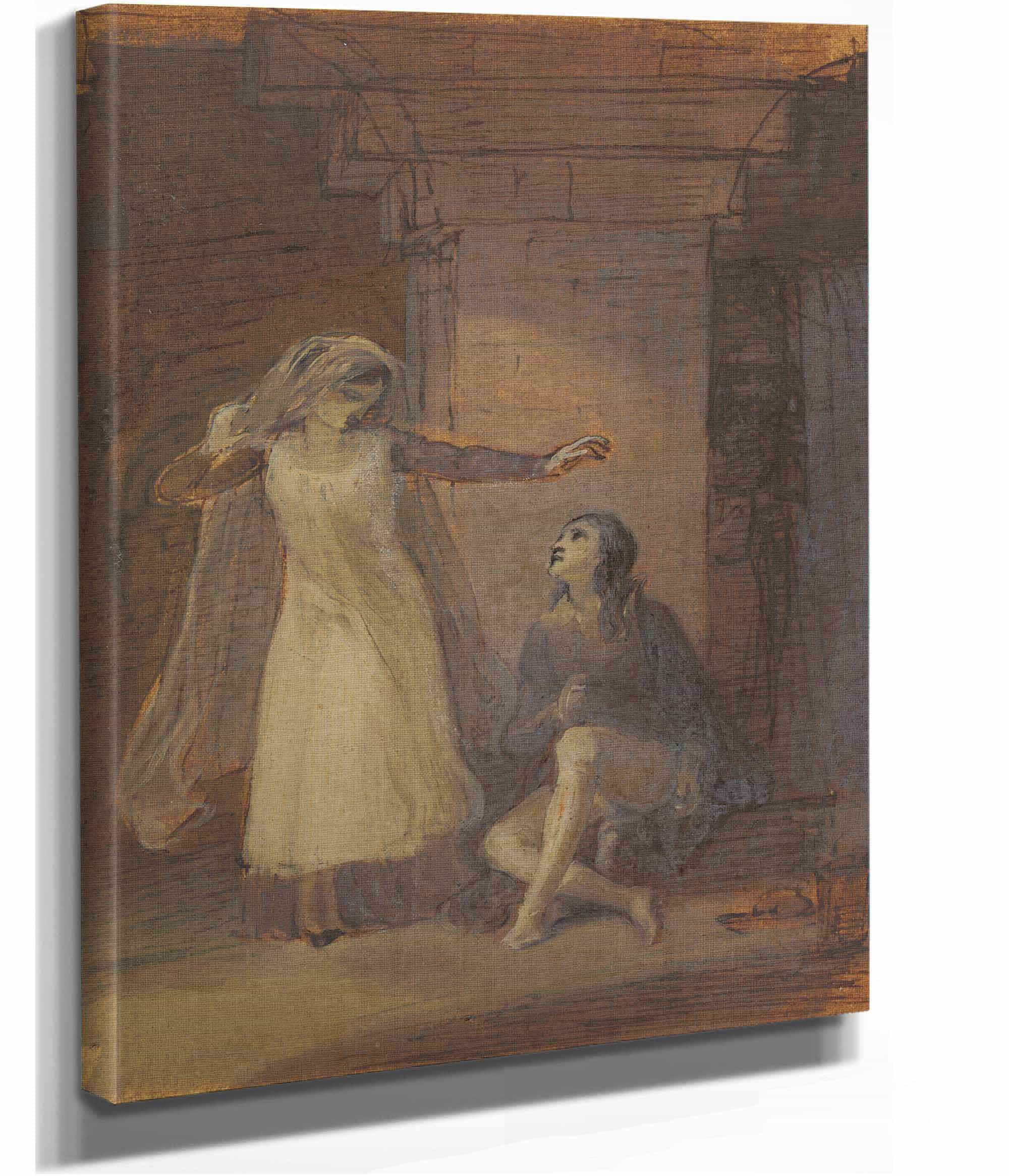 Claudio And Isabella by Robert Smirke