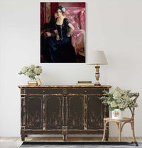 Clotilde In Evening Dress by Joaquin Sorolla