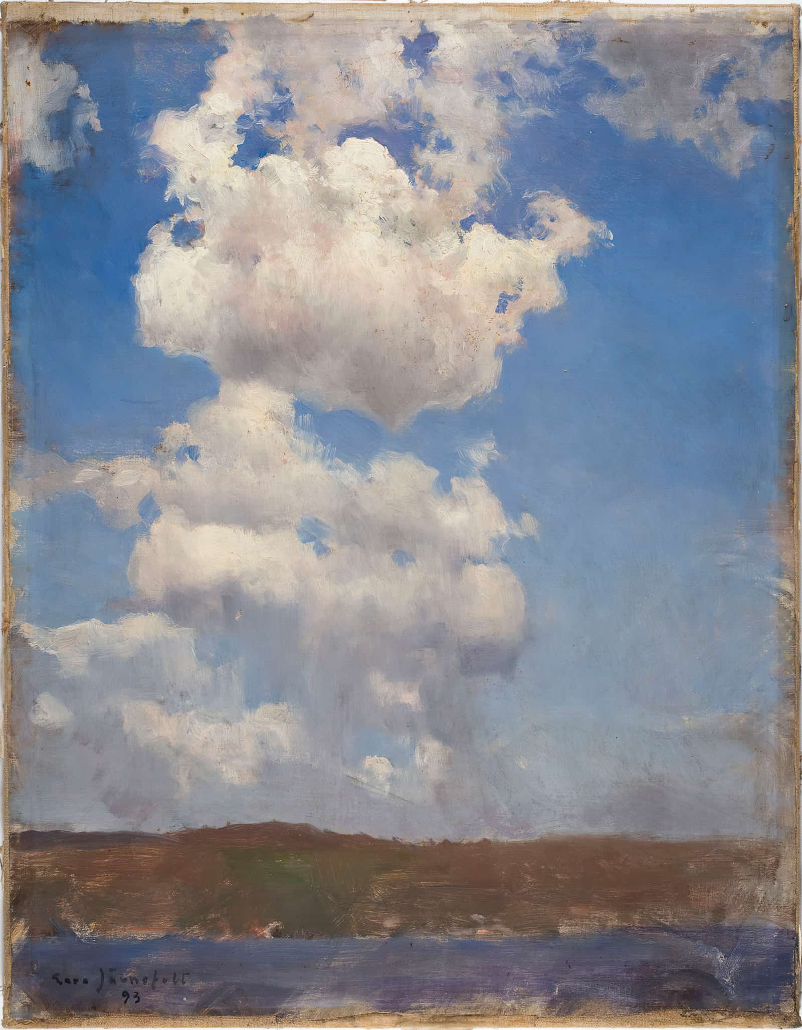 Cloud Study by Eero Jarnefelt
