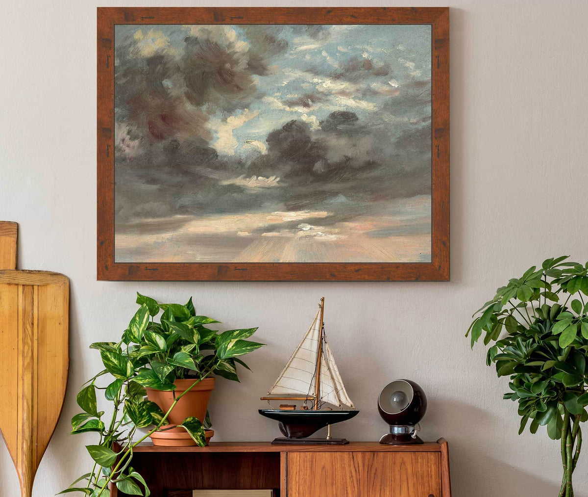 Cloud Study Stormy Sunset by John Constable