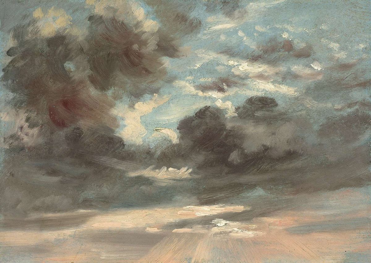 Cloud Study Stormy Sunset by John Constable