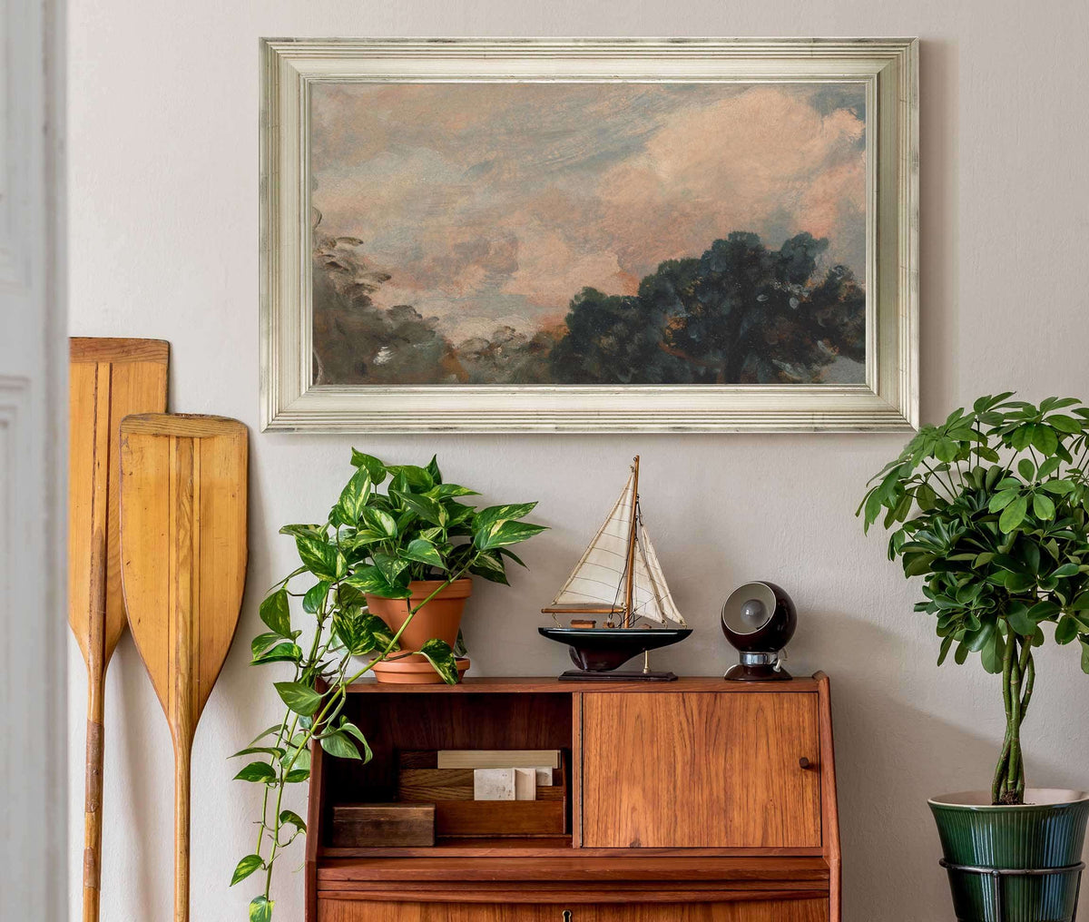 Cloud Study With Trees by John Constable