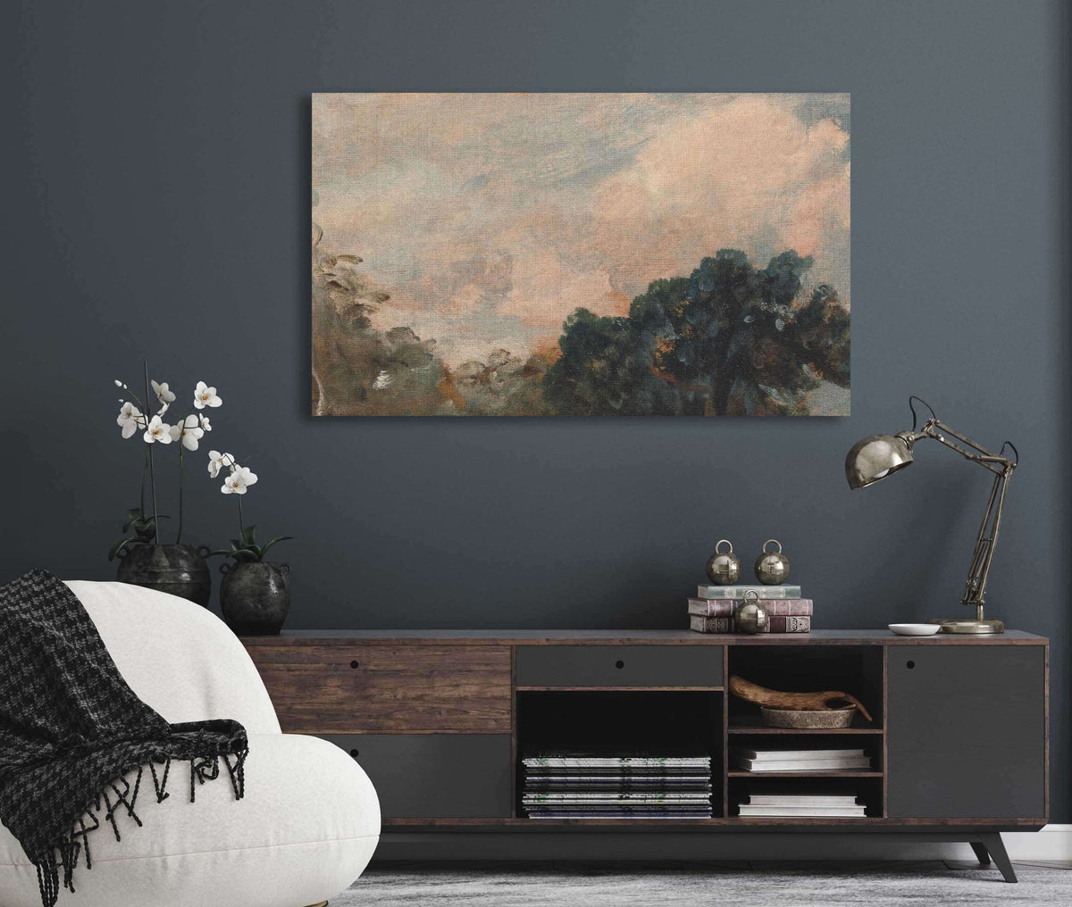 Cloud Study With Trees by John Constable