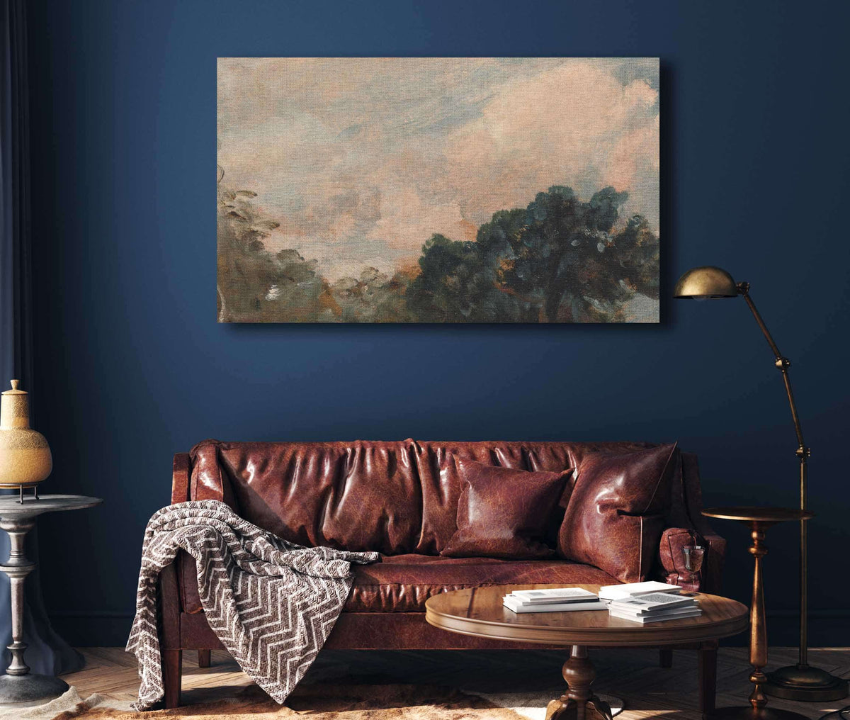 Cloud Study With Trees by John Constable