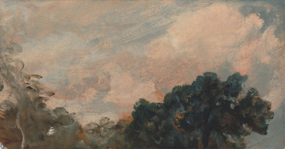 Cloud Study With Trees by John Constable