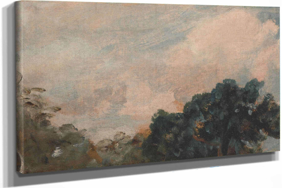 Cloud Study With Trees by John Constable