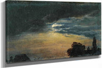 Clouds In Moonlight by Johan Christian Dahl