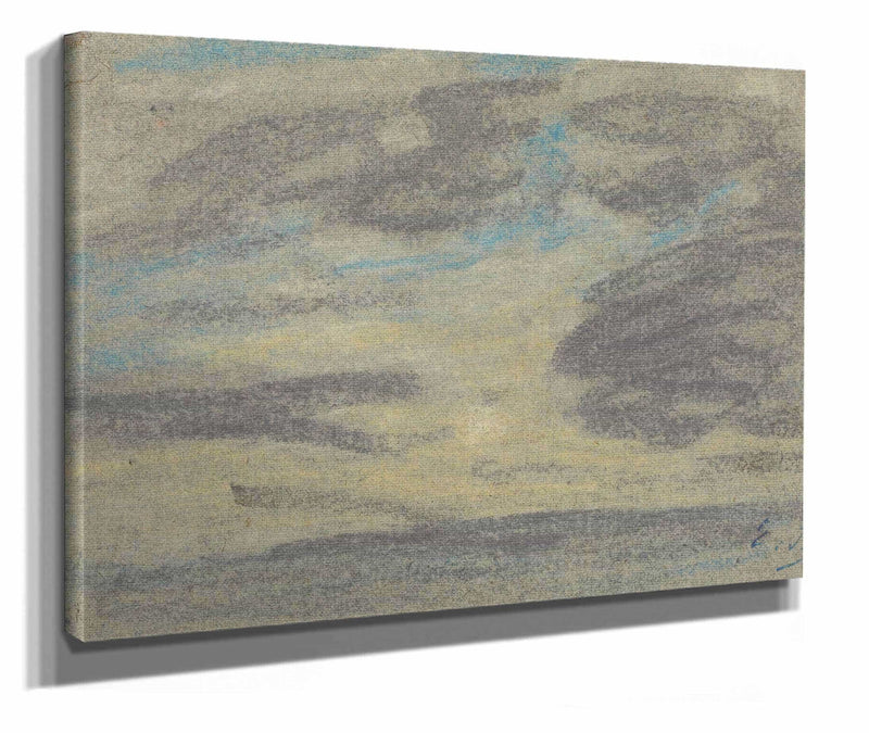Clouds Over The Sea by Eugene Boudin
