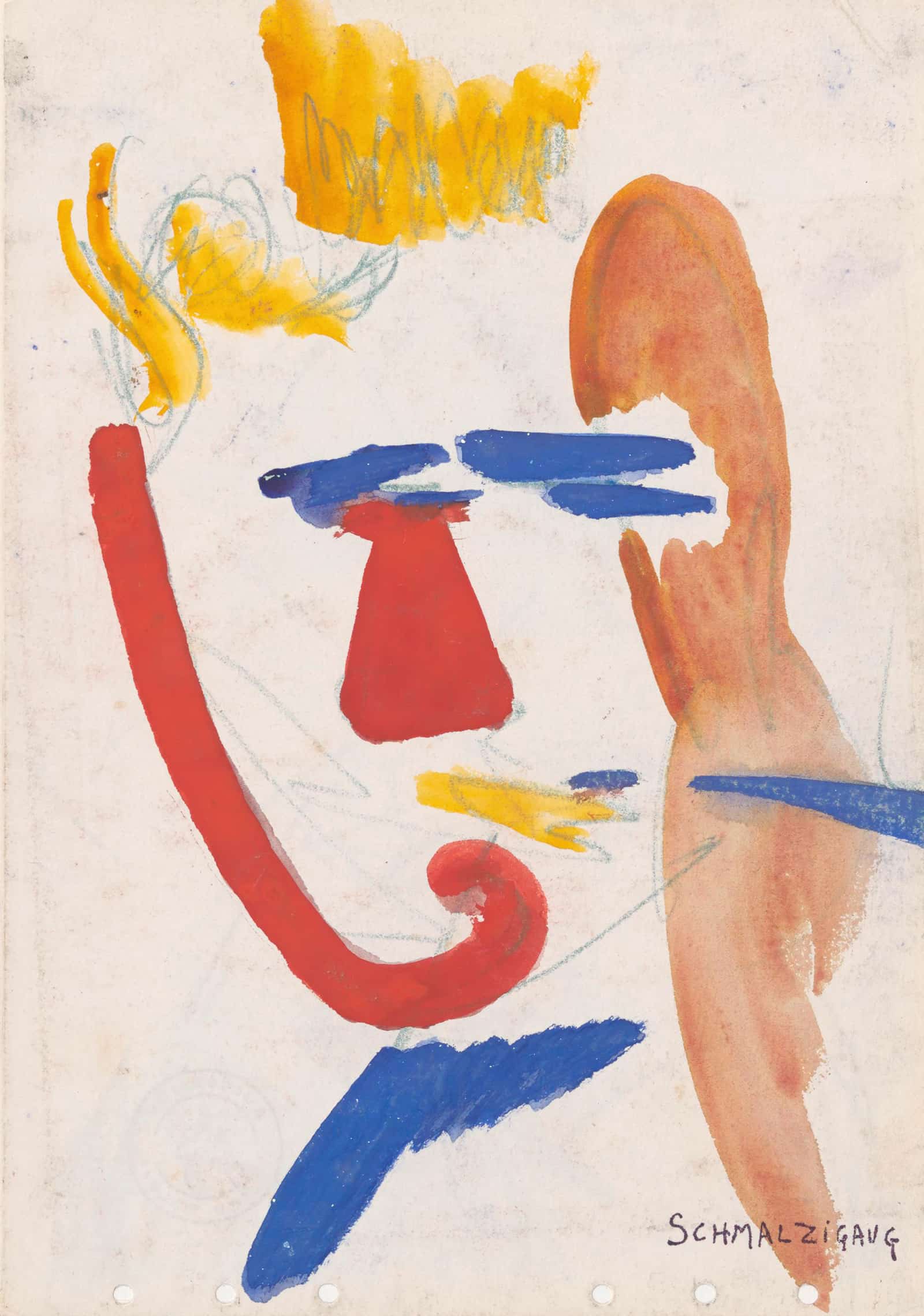 Clown by Jules Schmalzigaug