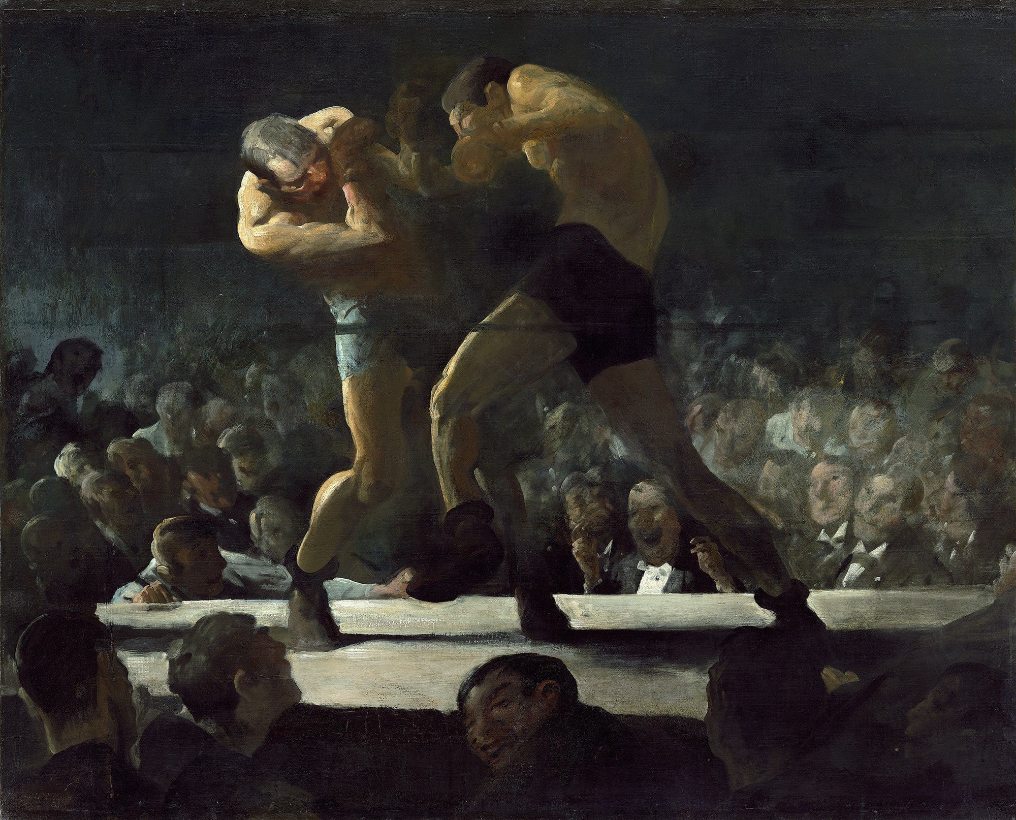 Club Night by George Wesley Bellows