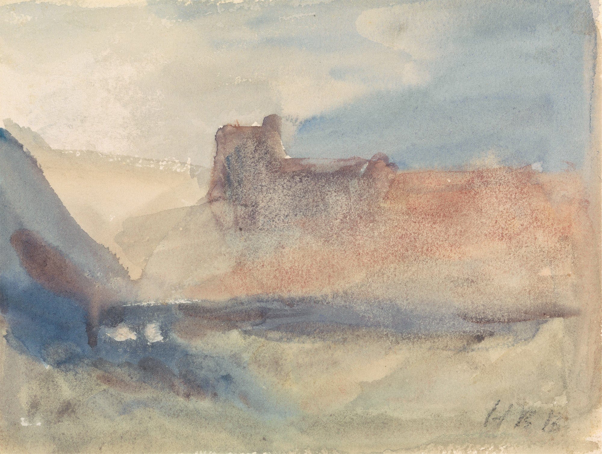 Coast Near Tunis by Hercules Brabazon Brabazon