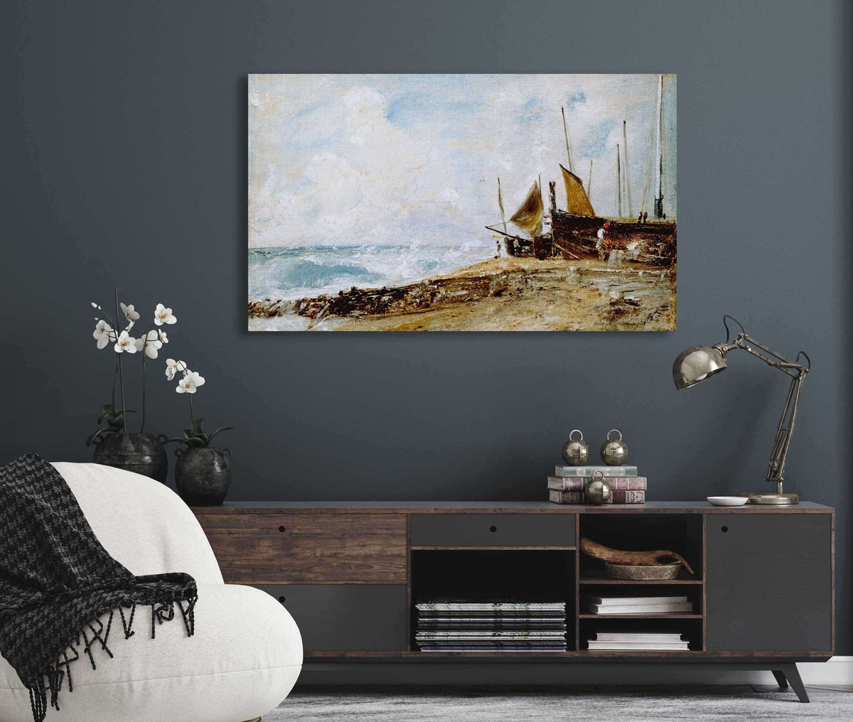 Coast Scene Near Brighton by John Constable