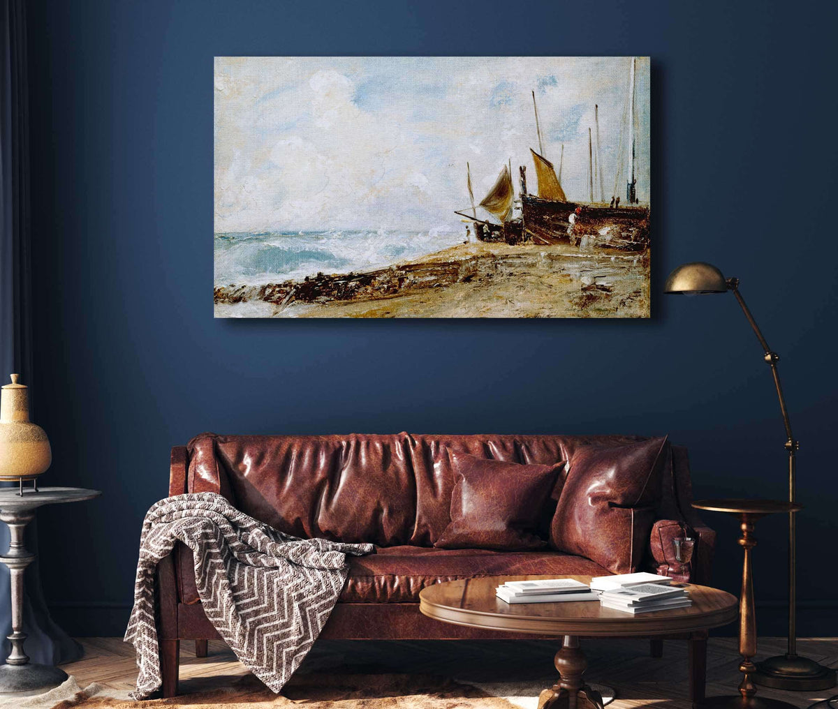 Coast Scene Near Brighton by John Constable