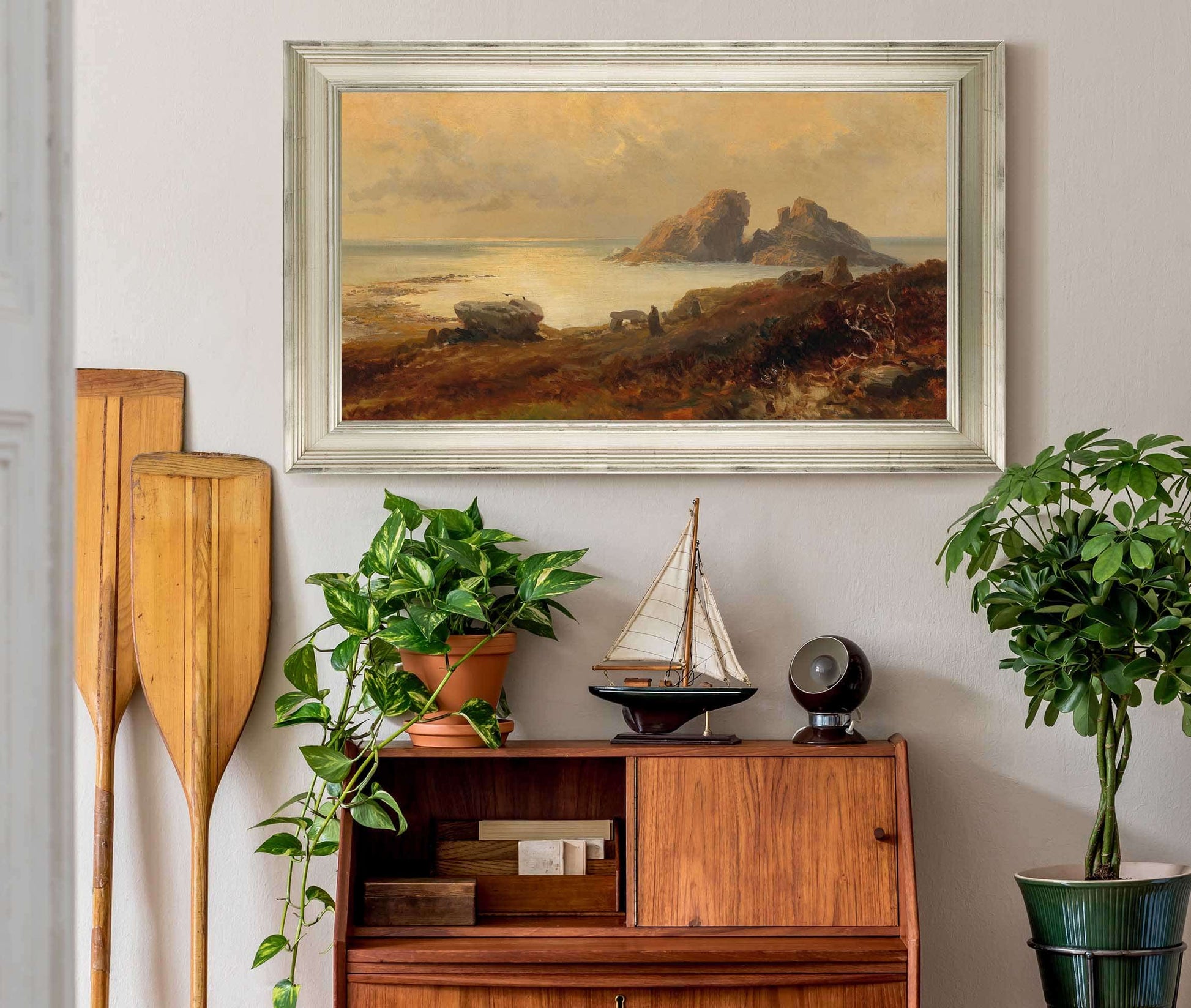 Coastal Landscape by Edward Theodore Compton