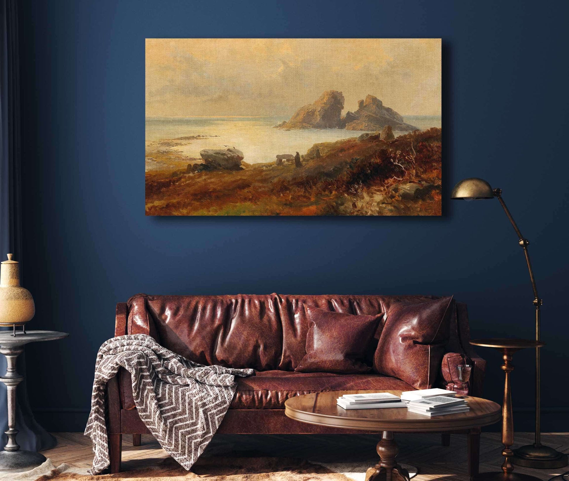 Coastal Landscape by Edward Theodore Compton
