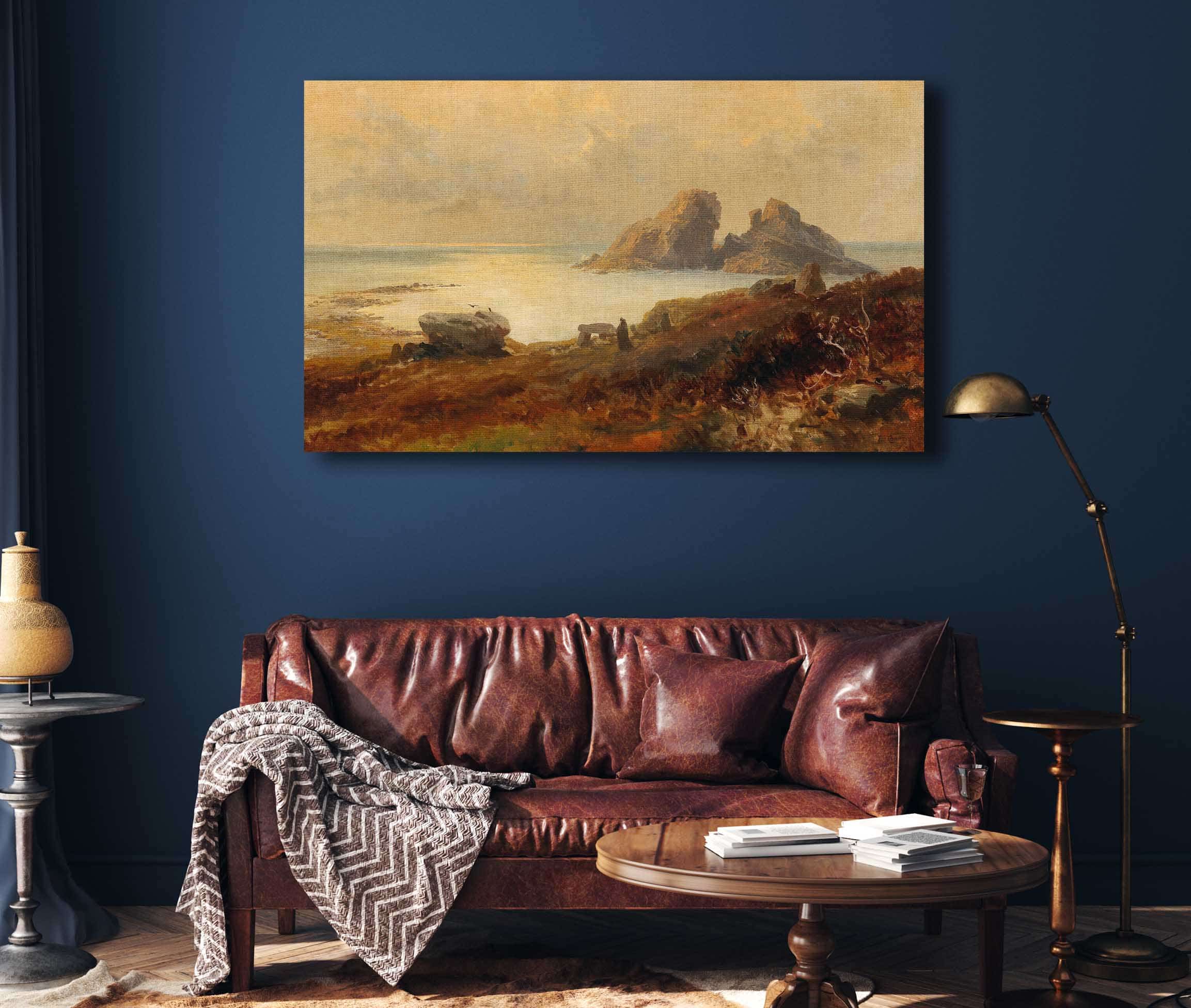 Coastal Landscape by Edward Theodore Compton