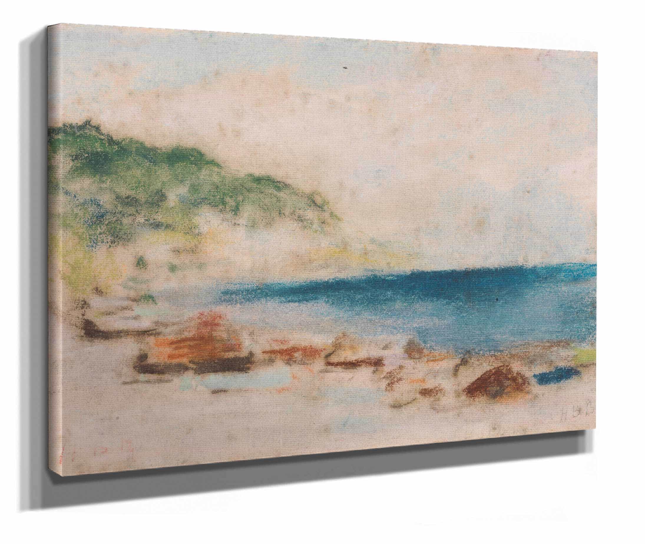 Coastal Scene by Hercules Brabazon Brabazon