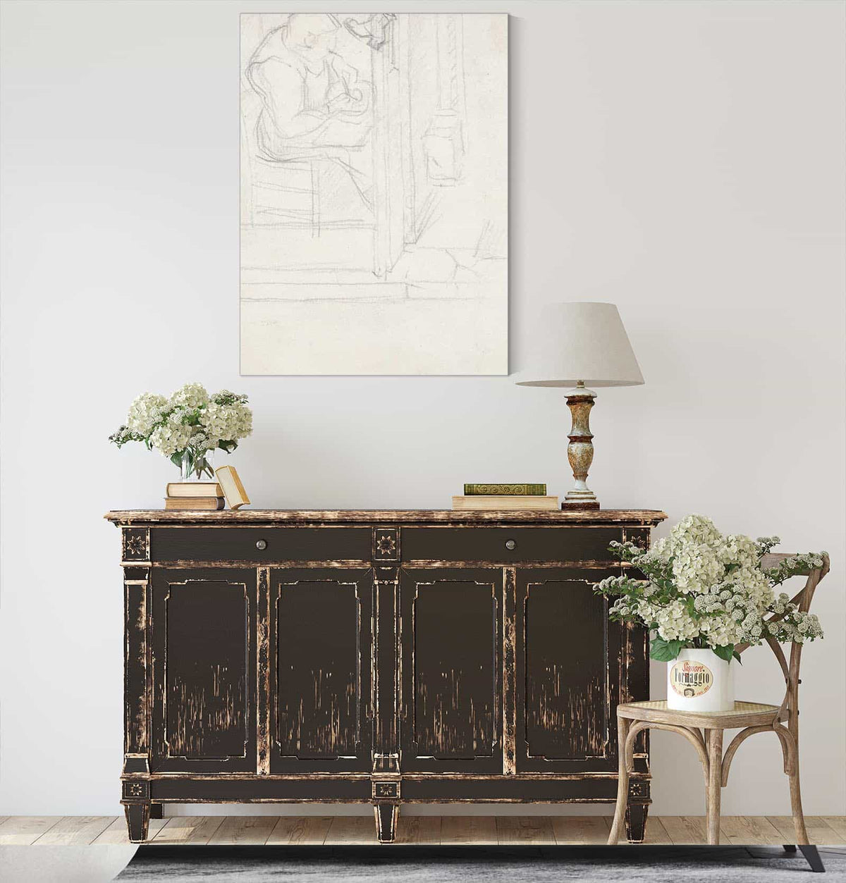 Cobbler At Work   by Georges Seurat