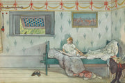 Cock A Doodle Do Its Seven Oclock by Carl Larsson