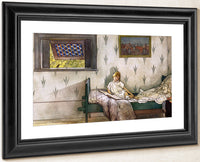 Cock A Doodle Doo, It's Seven O'clock! By Carl Larsson