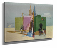 Coherences Study For Wallpainting by Walter Kurt Wiemken