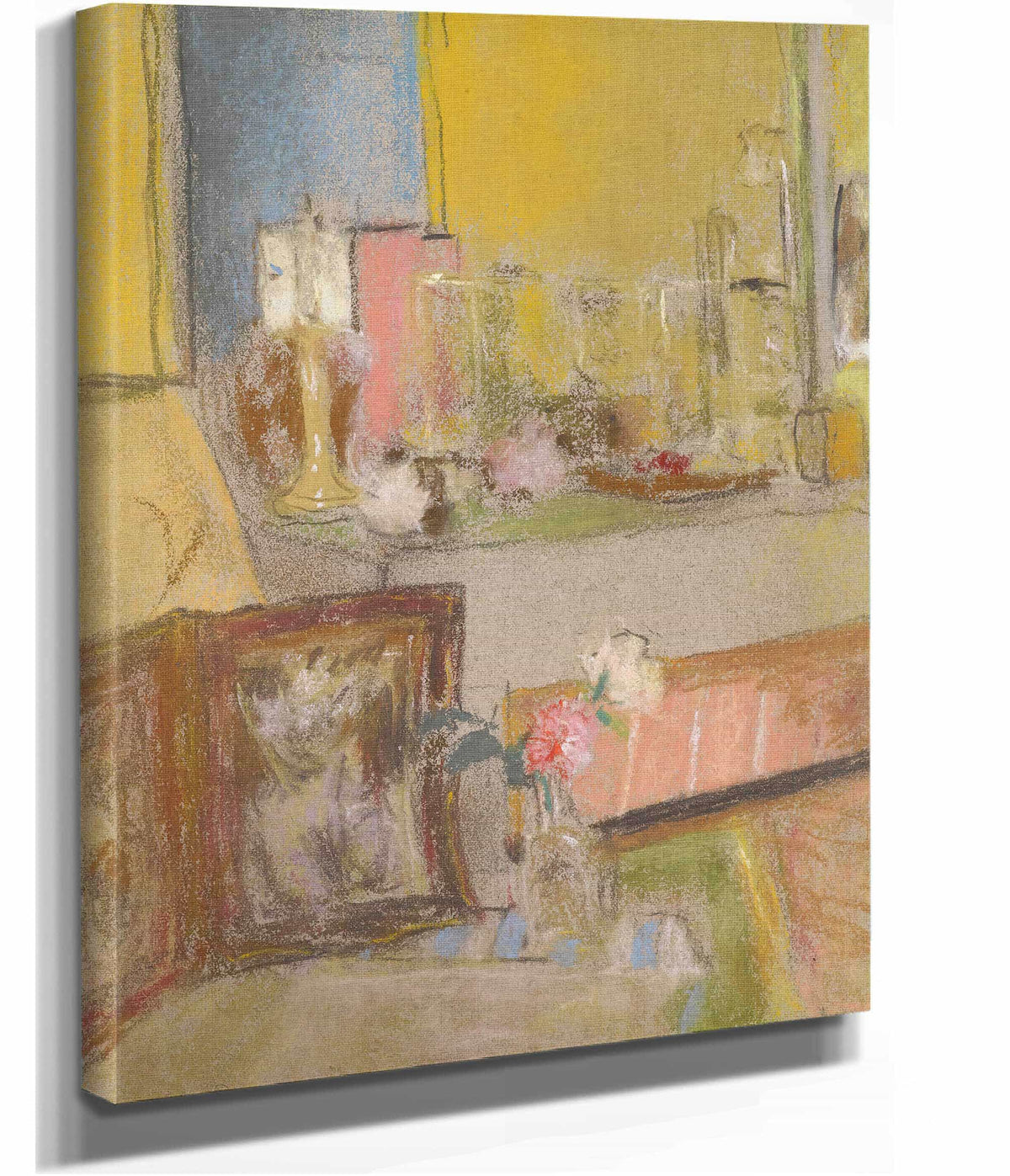 Coin De Cheminee A Les Clayes Irca by Edouard Vuillard