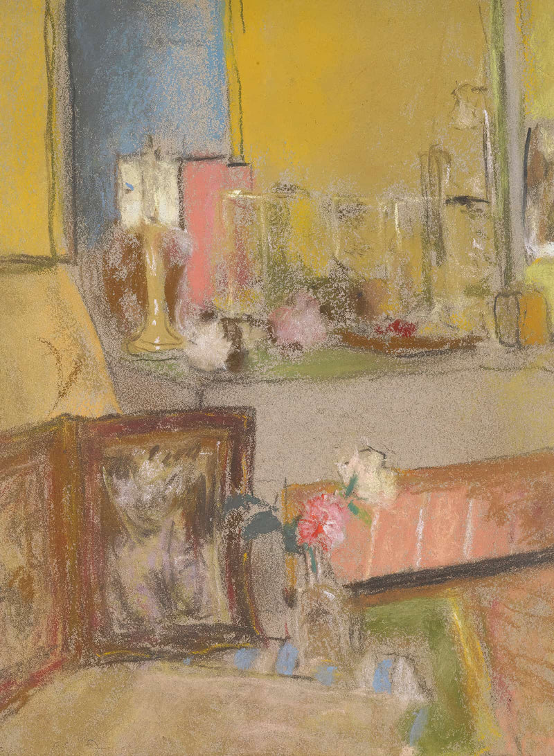 Coin De Cheminee A Les Clayes Irca by Edouard Vuillard