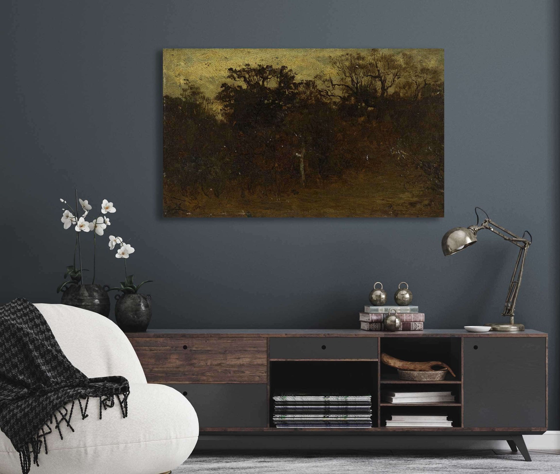Coin De Foret by Felix Ziem