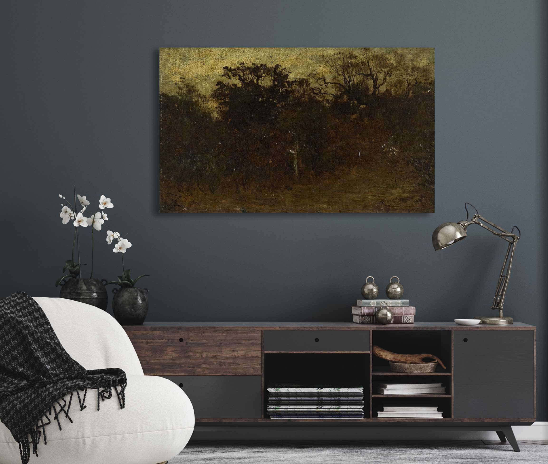 Coin De Foret by Felix Ziem