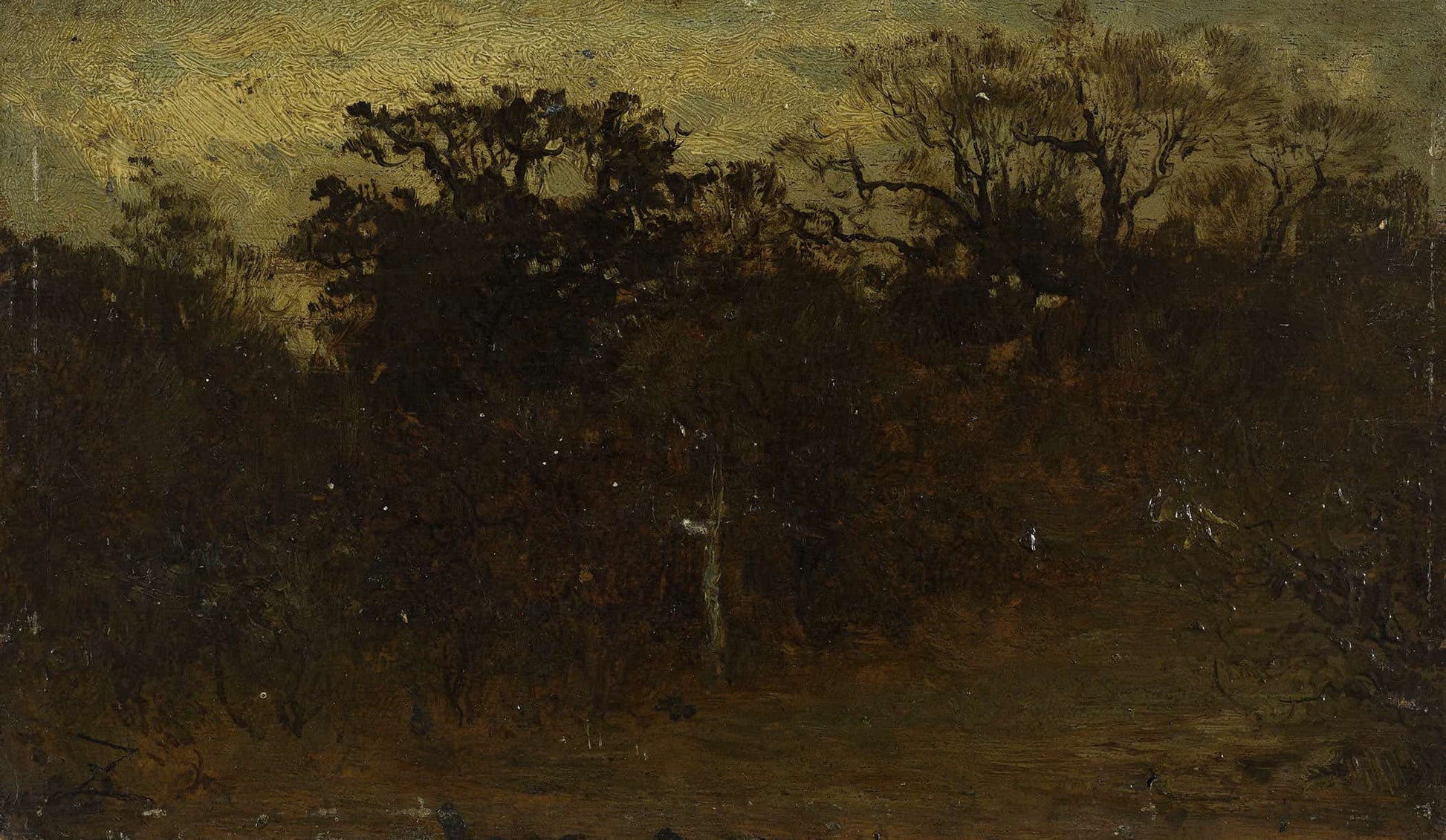 Coin De Foret by Felix Ziem