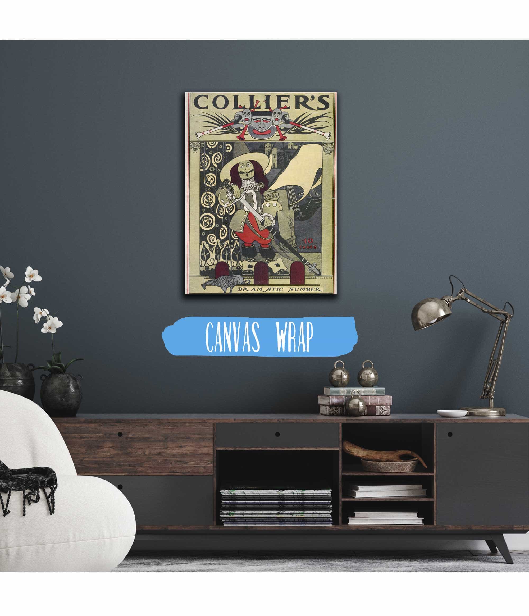 Colliers Dramatic Number by Will Bradley