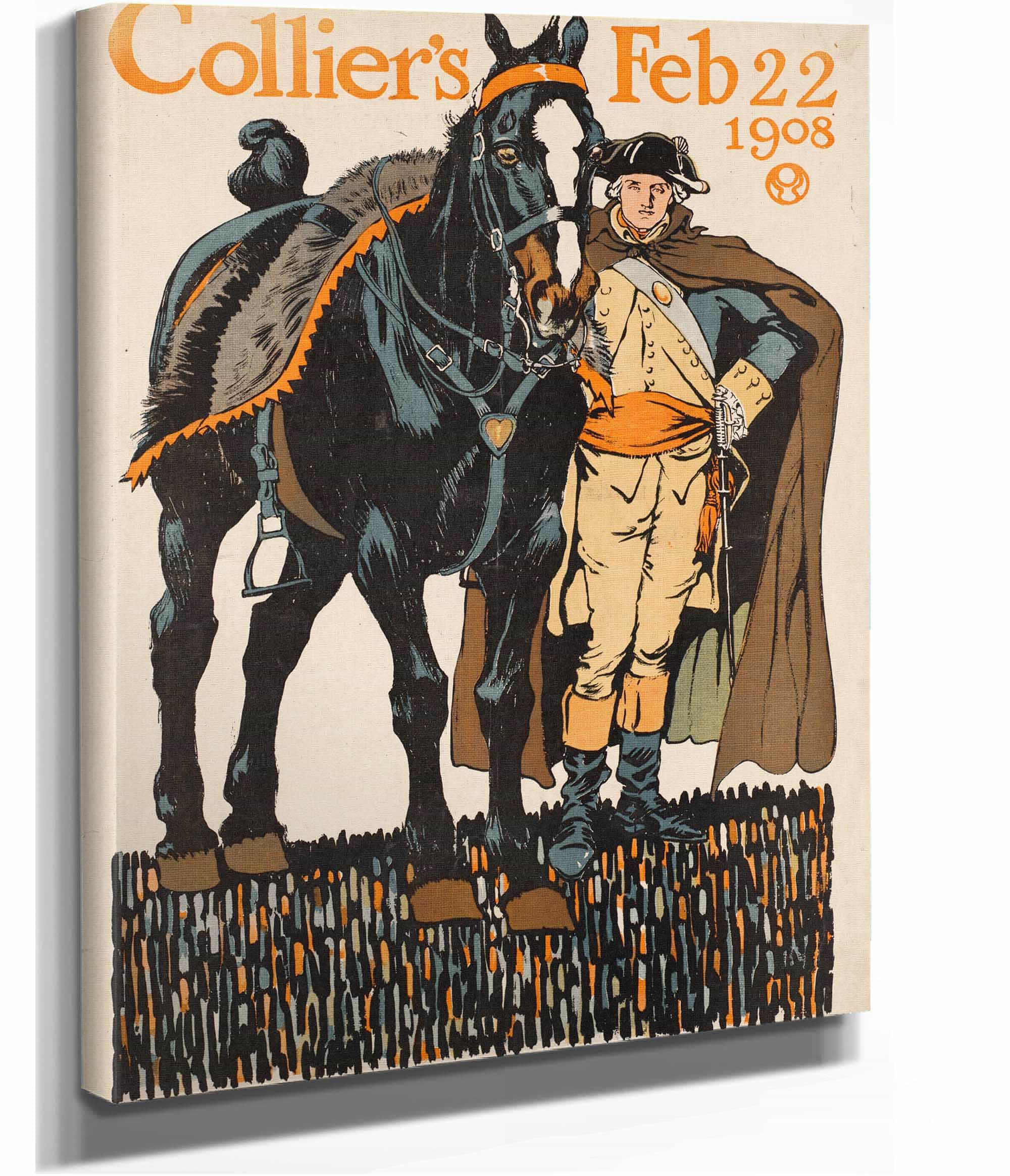 Colliers Feb  by Edward Penfield