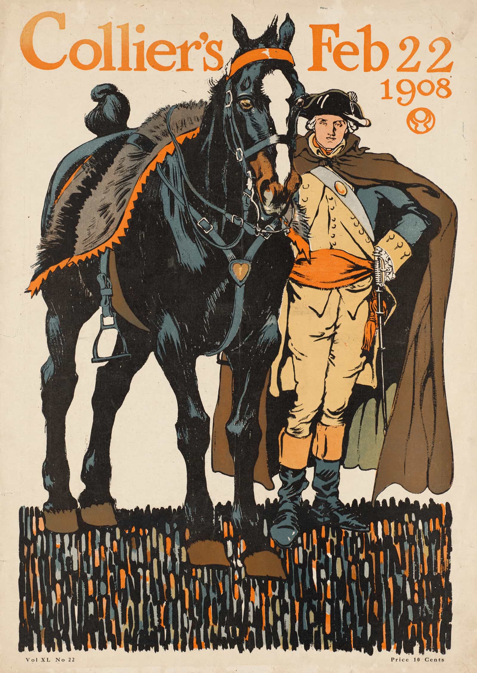 Colliers Feb  by Edward Penfield