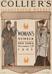 Colliers Illustrated Weekly Womans Number New York November Th  by Edward Penfield