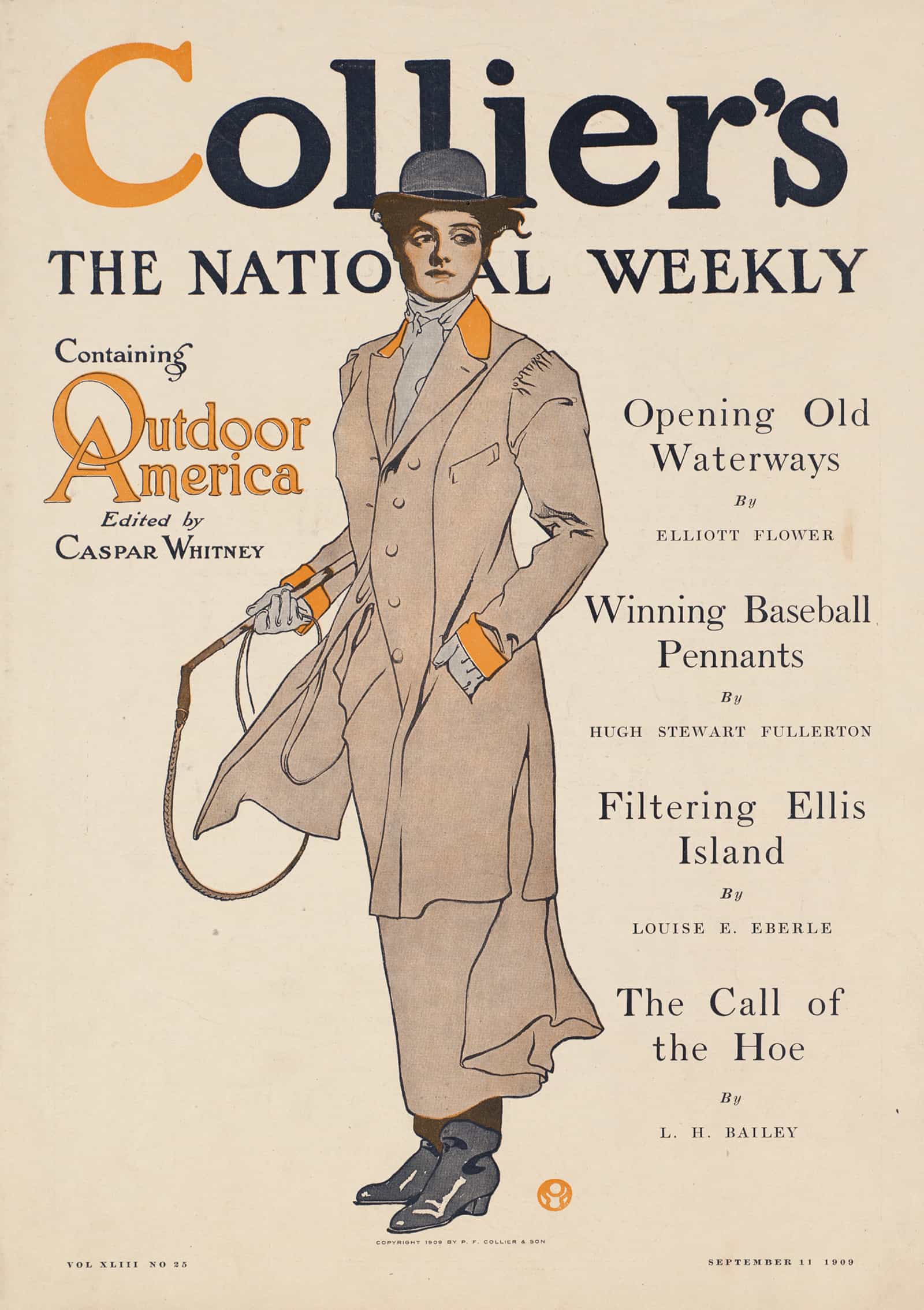 Colliers The National Weekly Containing Outdoor America by Edward Penfield