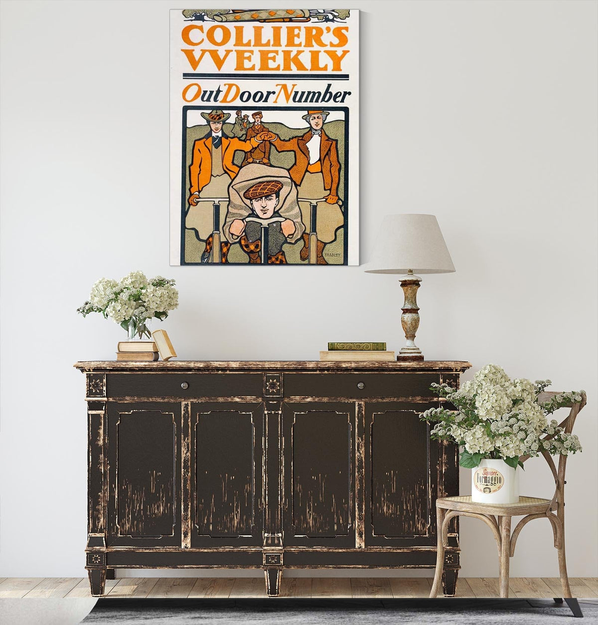 Colliers Weekly Out Door Number by Will Bradley