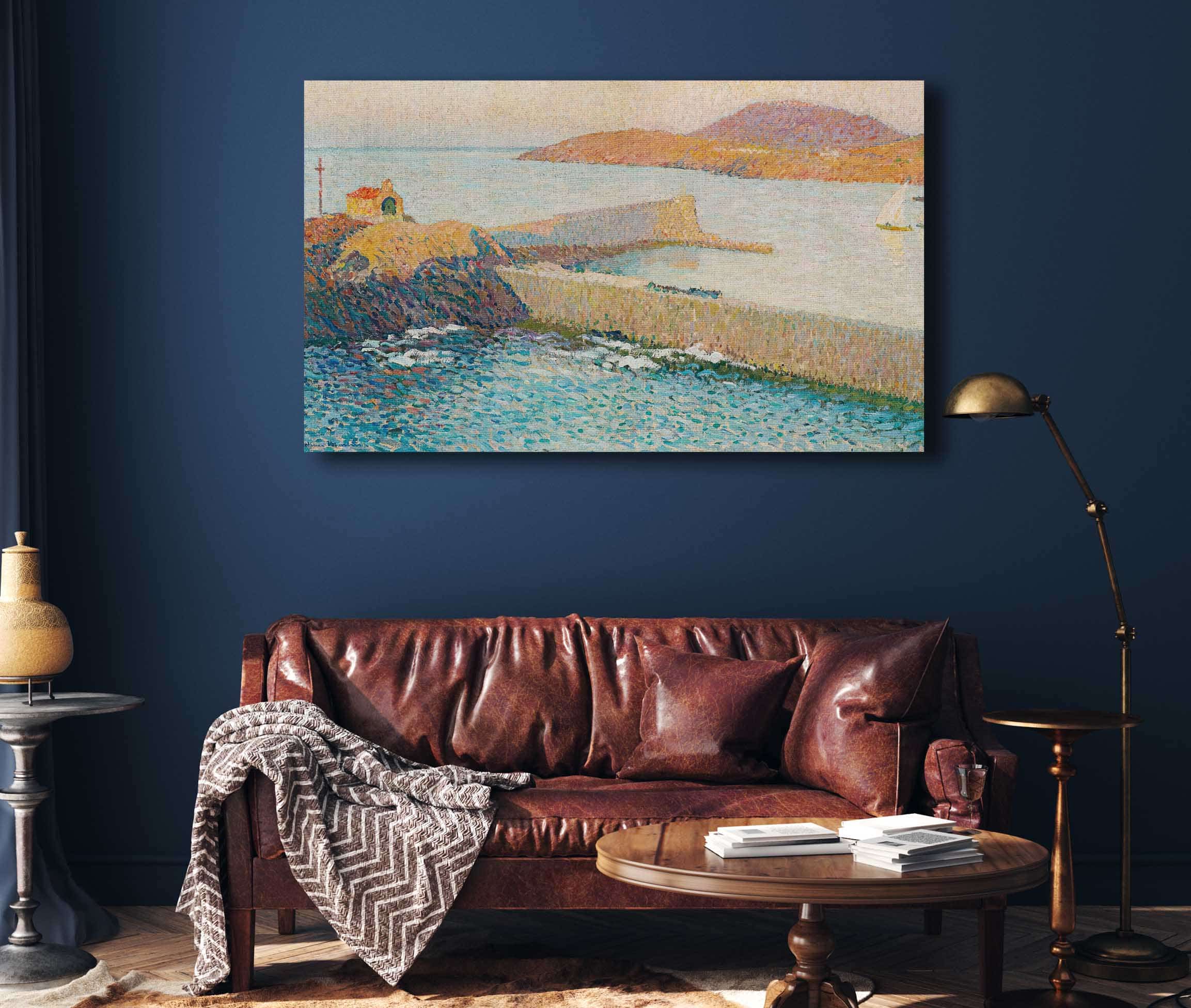 Collioure La Chapelle Sur La Digue by Henri Martin