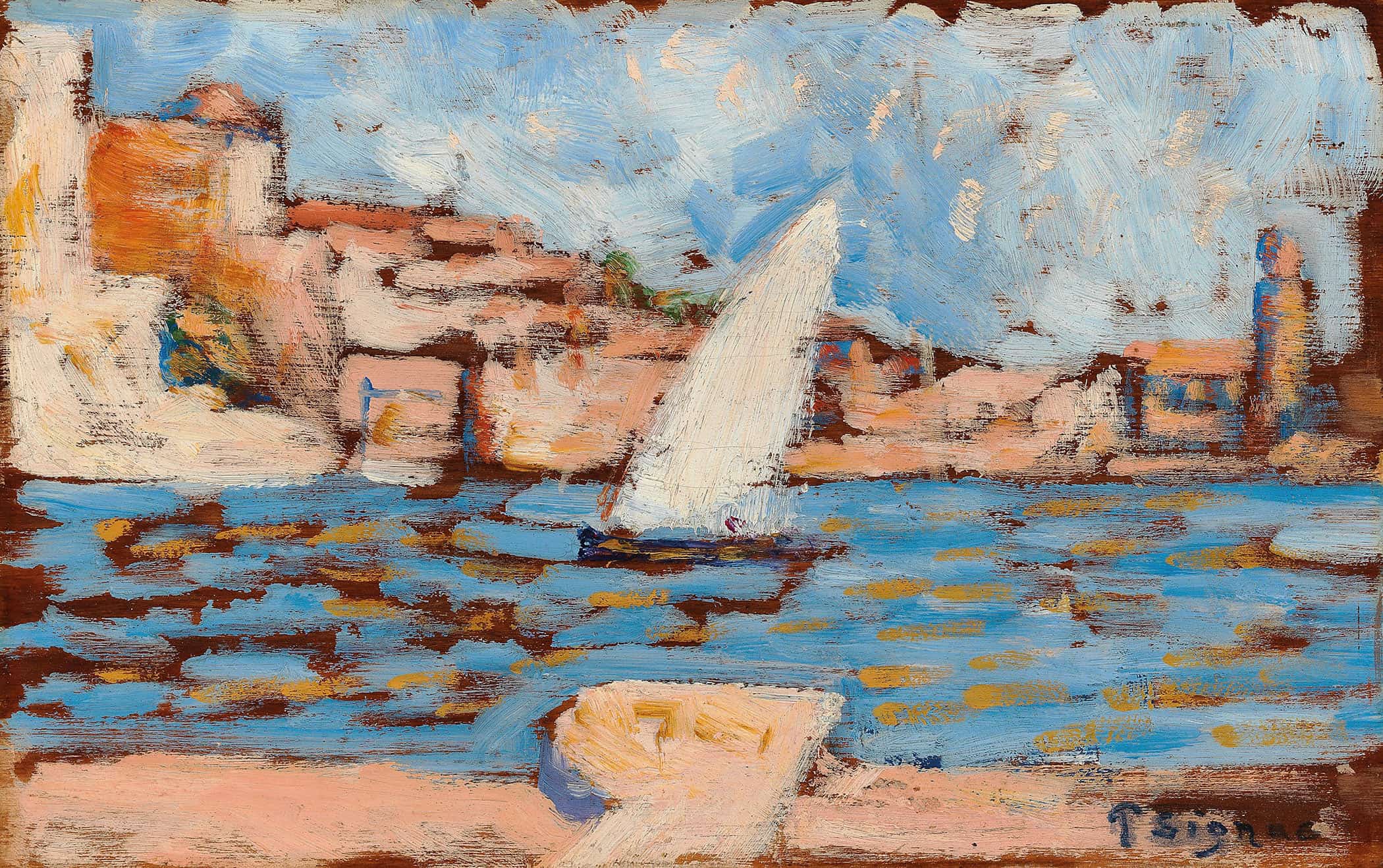 Collioure La Tartane by Paul Signac
