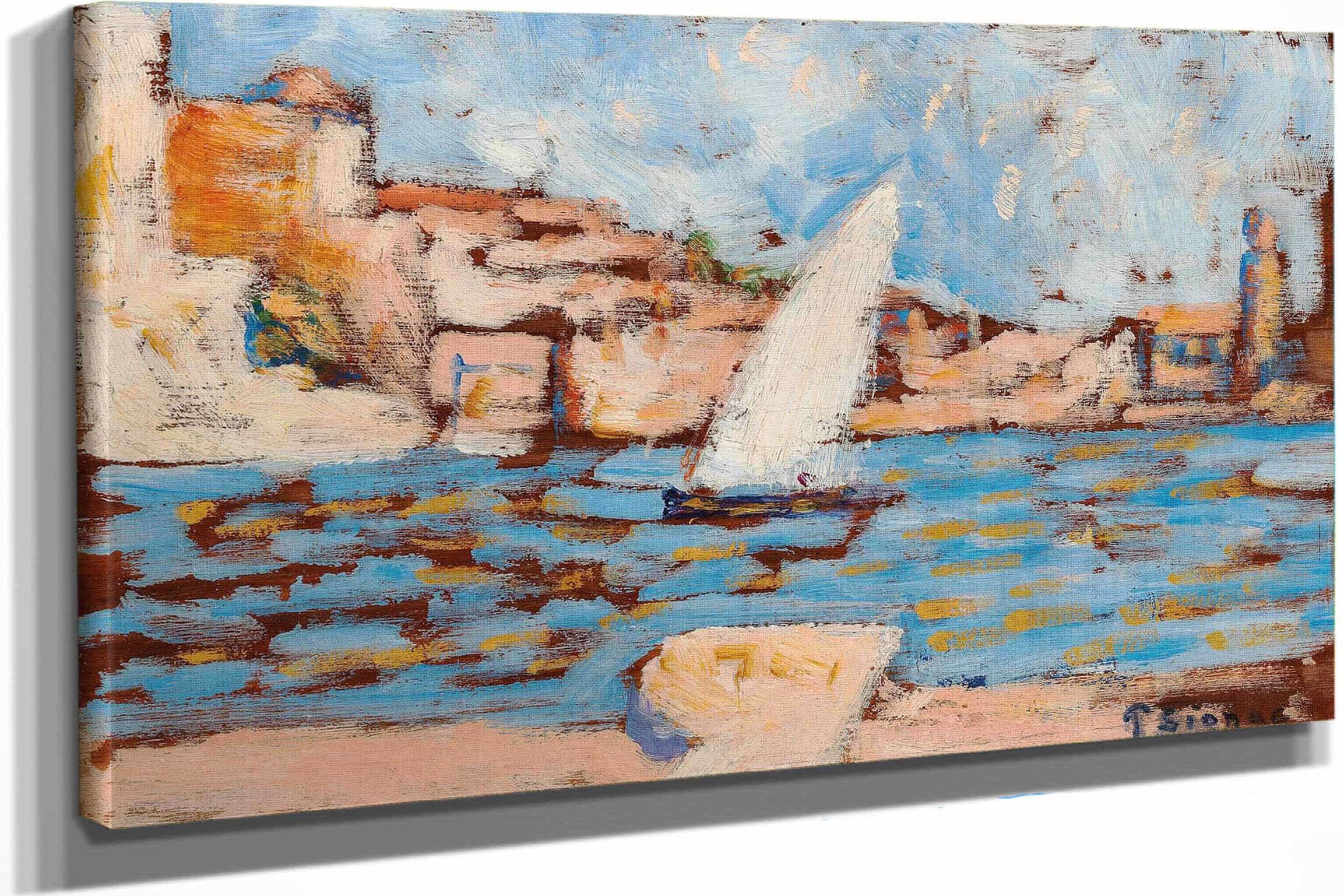 Collioure La Tartane by Paul Signac