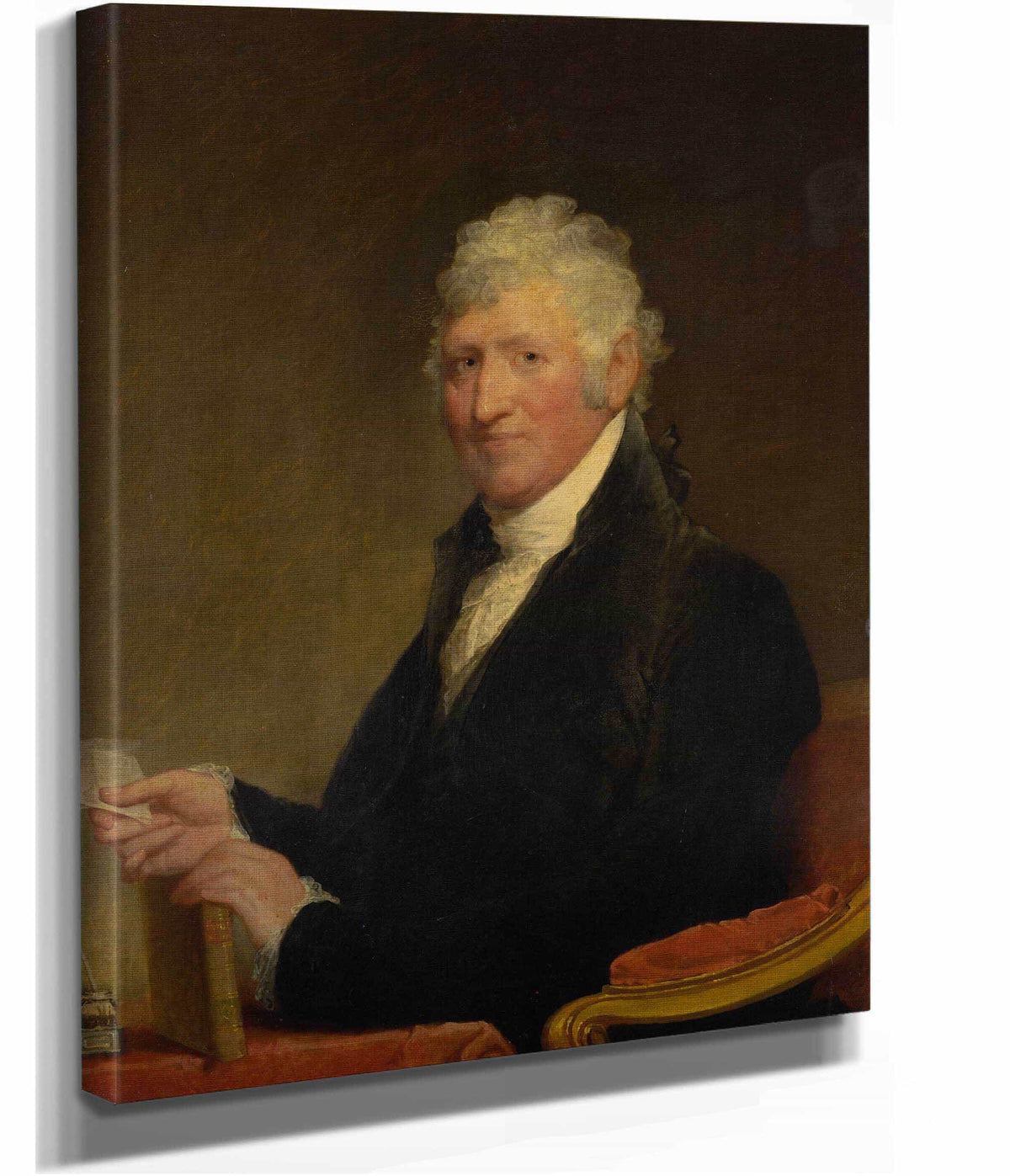 Colonel David Humphreys   by Gilbert Stuart